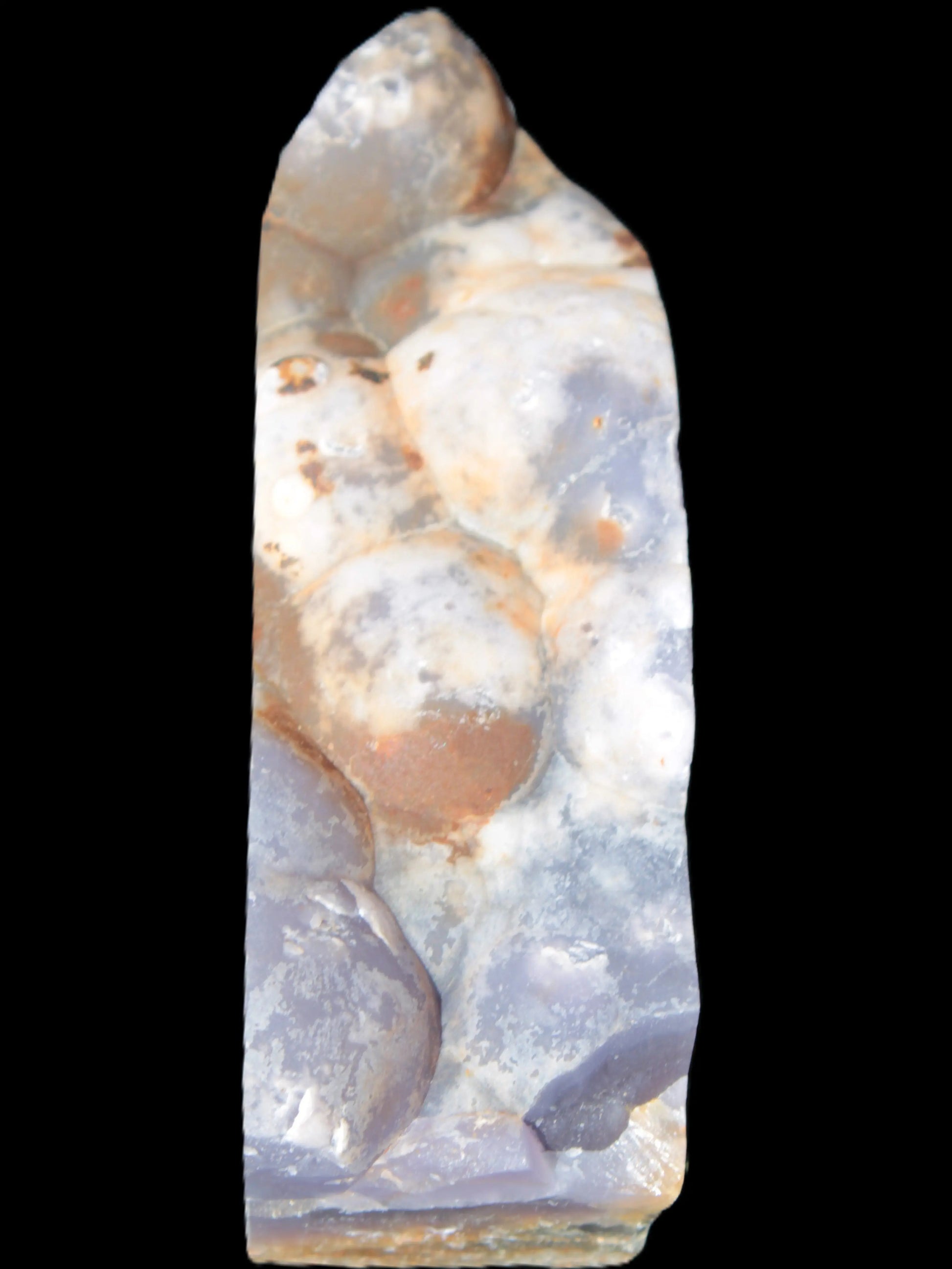 Purple Grape Chalcedony obelisk 121mm 438g Rocks and Things