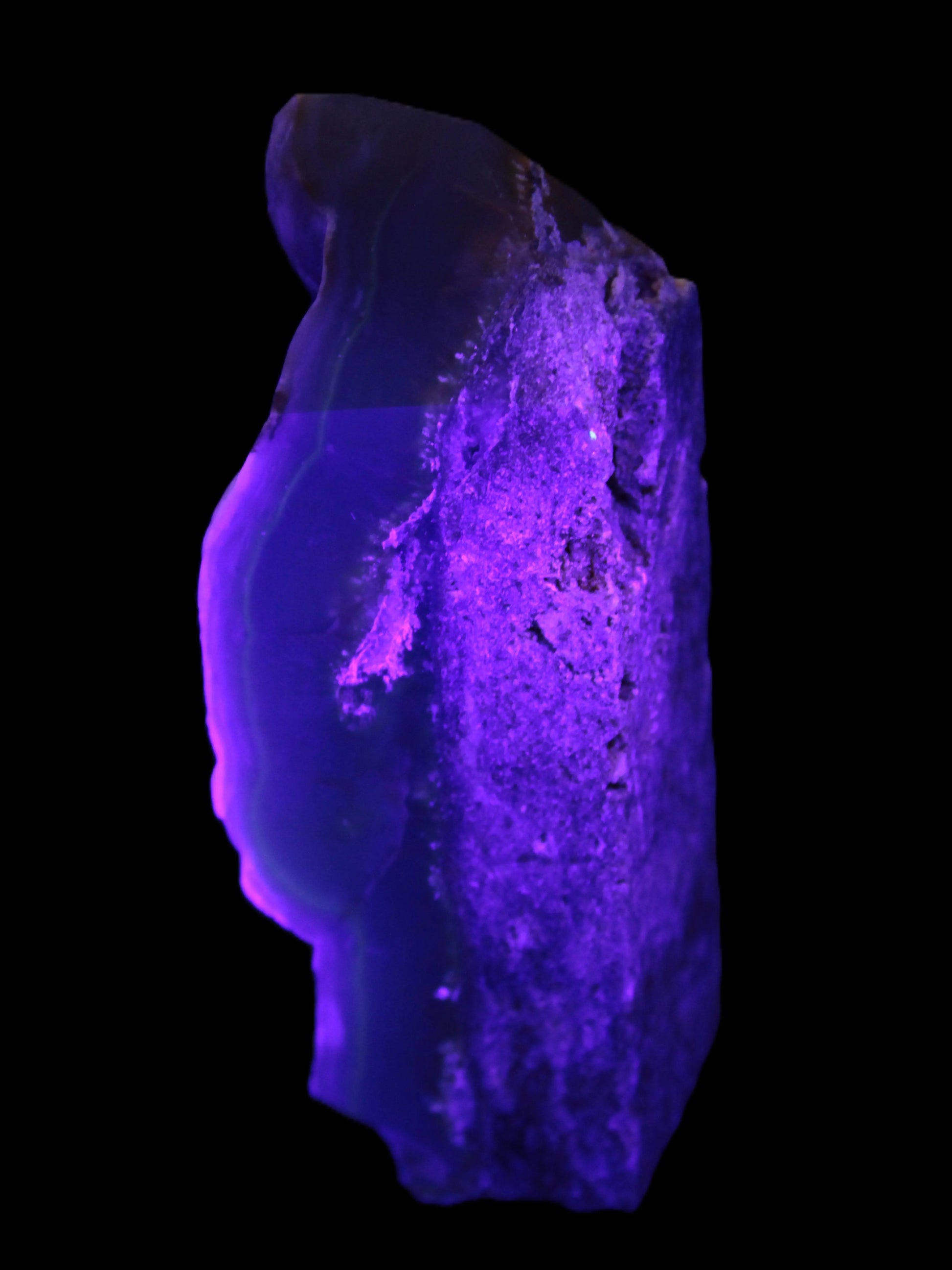 Purple Grape Chalcedony obelisk 121mm 438g Rocks and Things