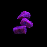 Purple Red Corundum Ruby 3 crystals 1-2g Rocks and Things Store