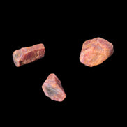 Purple Red Corundum Ruby 3 crystals 1-2g Rocks and Things Store