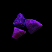 Purple Red Corundum Ruby 3 crystals 1-2g Rocks and Things Store