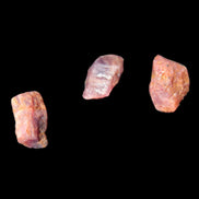 Purple Red Corundum Ruby 3 crystals 1-2g Rocks and Things Store