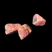 Purple Red Corundum Ruby 3 crystals 1-2g Rocks and Things Store