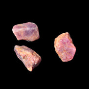 Purple Red Corundum Ruby 3 crystals 1-2g Rocks and Things Store