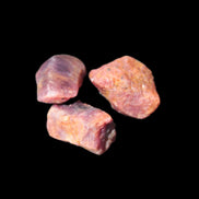 Purple Red Corundum Ruby 3 crystals 1-2g Rocks and Things Store