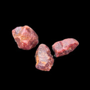 Purple Red Corundum Ruby 3 crystals approx. 1.5g Rocks and Things