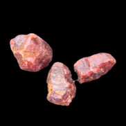 Purple Red Corundum Ruby 3 crystals approx. 1.5g Rocks and Things