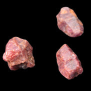 Purple Red Corundum Ruby 3 crystals approx. 1.5g Rocks and Things