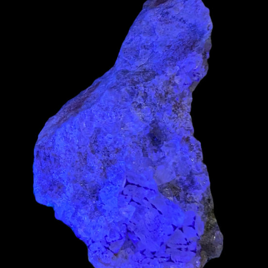 Purple cubic Fluorite cluster 100g Rocks and Things