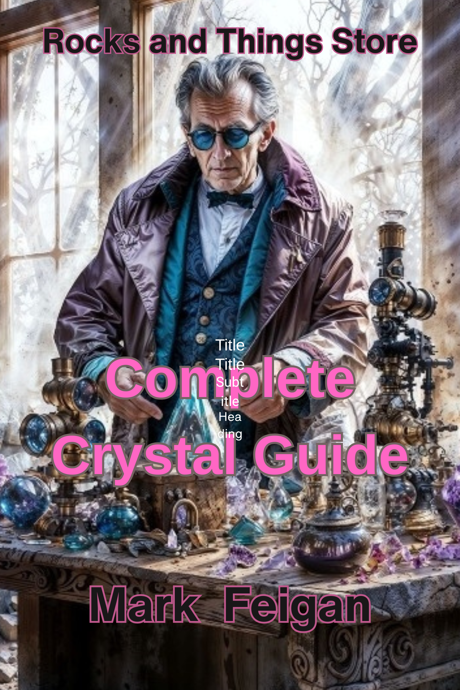 Complete Crystal Guide - Rocks and Things Store in sunlight - Rocks and Things Store