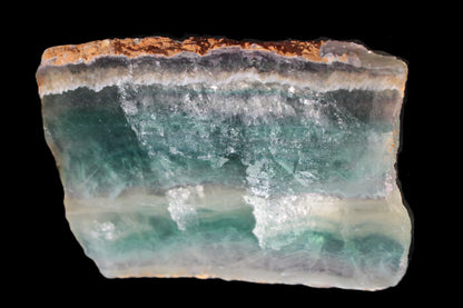 Rainbow Fluorite slice 555g Rocks and Things