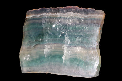 Rainbow Fluorite slice 555g Rocks and Things