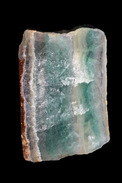 Rainbow Fluorite slice 555g Rocks and Things