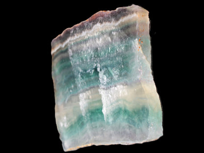 Rainbow Fluorite slice 555g Rocks and Things