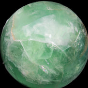 Rainbows Green Fluorite sphere 120mm 3350g Rocks and Things Store