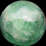 Rainbows Green Fluorite sphere 120mm 3350g Rocks and Things Store