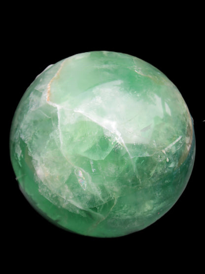 Rainbows Green Fluorite sphere 120mm 3350g Rocks and Things Store