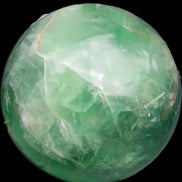 Rainbows Green Fluorite sphere 120mm 3350g Rocks and Things Store
