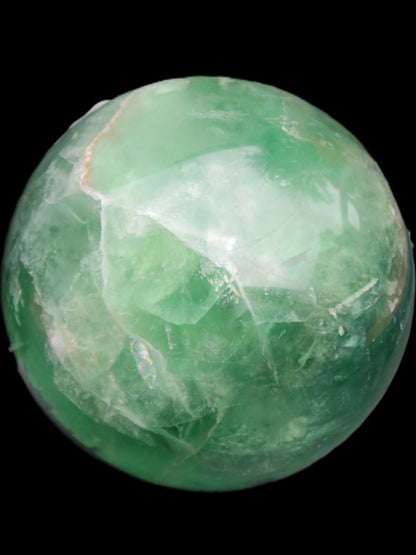 Rainbows Green Fluorite sphere 120mm 3350g Rocks and Things Store