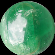 Rainbows Green Fluorite sphere 120mm 3350g Rocks and Things Store