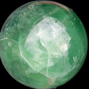 Rainbows Green Fluorite sphere 120mm 3350g Rocks and Things Store