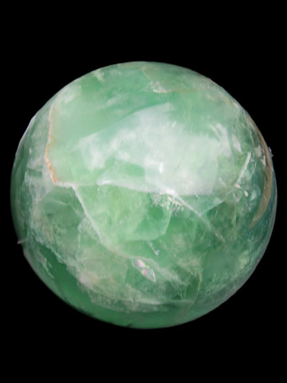 Rainbows Green Fluorite sphere 120mm 3350g Rocks and Things Store