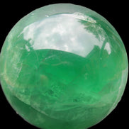 Rainbows Green Fluorite sphere 120mm 3350g Rocks and Things Store