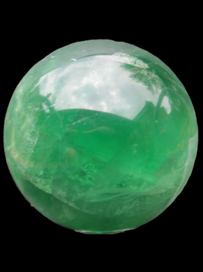 Rainbows Green Fluorite sphere 120mm 3350g Rocks and Things Store