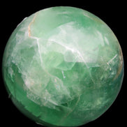 Rainbows Green Fluorite sphere 120mm 3350g Rocks and Things Store