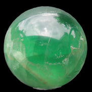 Rainbows Green Fluorite sphere 120mm 3350g Rocks and Things Store