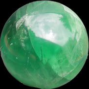 Rainbows Green Fluorite sphere 120mm 3350g Rocks and Things Store