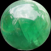 Rainbows Green Fluorite sphere 120mm 3350g Rocks and Things Store