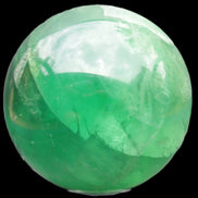 Rainbows Green Fluorite sphere 120mm 3350g Rocks and Things Store