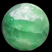 Rainbows Green Fluorite sphere 120mm 3350g Rocks and Things Store