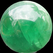 Rainbows Green Fluorite sphere 120mm 3350g Rocks and Things Store