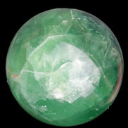 Rainbows Green Fluorite sphere 120mm 3350g Rocks and Things Store