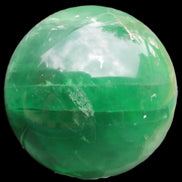 Rainbows Green Fluorite sphere 120mm 3350g Rocks and Things Store