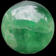 Rainbows Green Fluorite sphere 120mm 3350g Rocks and Things Store