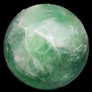 Rainbows Green Fluorite sphere 120mm 3350g Rocks and Things Store