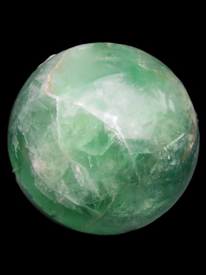 Rainbows Green Fluorite sphere 120mm 3350g Rocks and Things Store