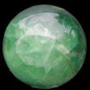 Rainbows Green Fluorite sphere 120mm 3350g Rocks and Things Store