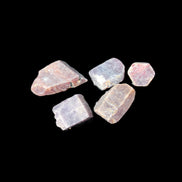 Red Corundum 5 natural Ruby crystals 8g Rocks and Things