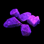 Red Corundum 5 natural Ruby crystals 8g Rocks and Things