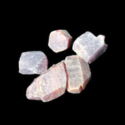 Red Corundum 5 natural Ruby crystals 8g Rocks and Things