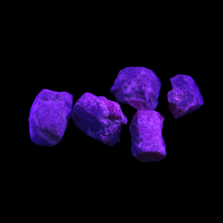 Red Corundum 5 natural Ruby crystals 8g Rocks and Things