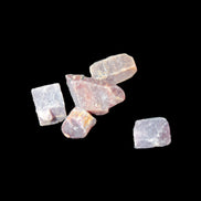 Red Corundum 5 natural Ruby crystals 8g Rocks and Things