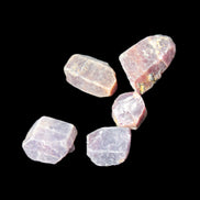 Red Corundum 5 natural Ruby crystals 8g Rocks and Things