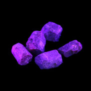 Red Corundum 5 natural Ruby crystals 8g Rocks and Things