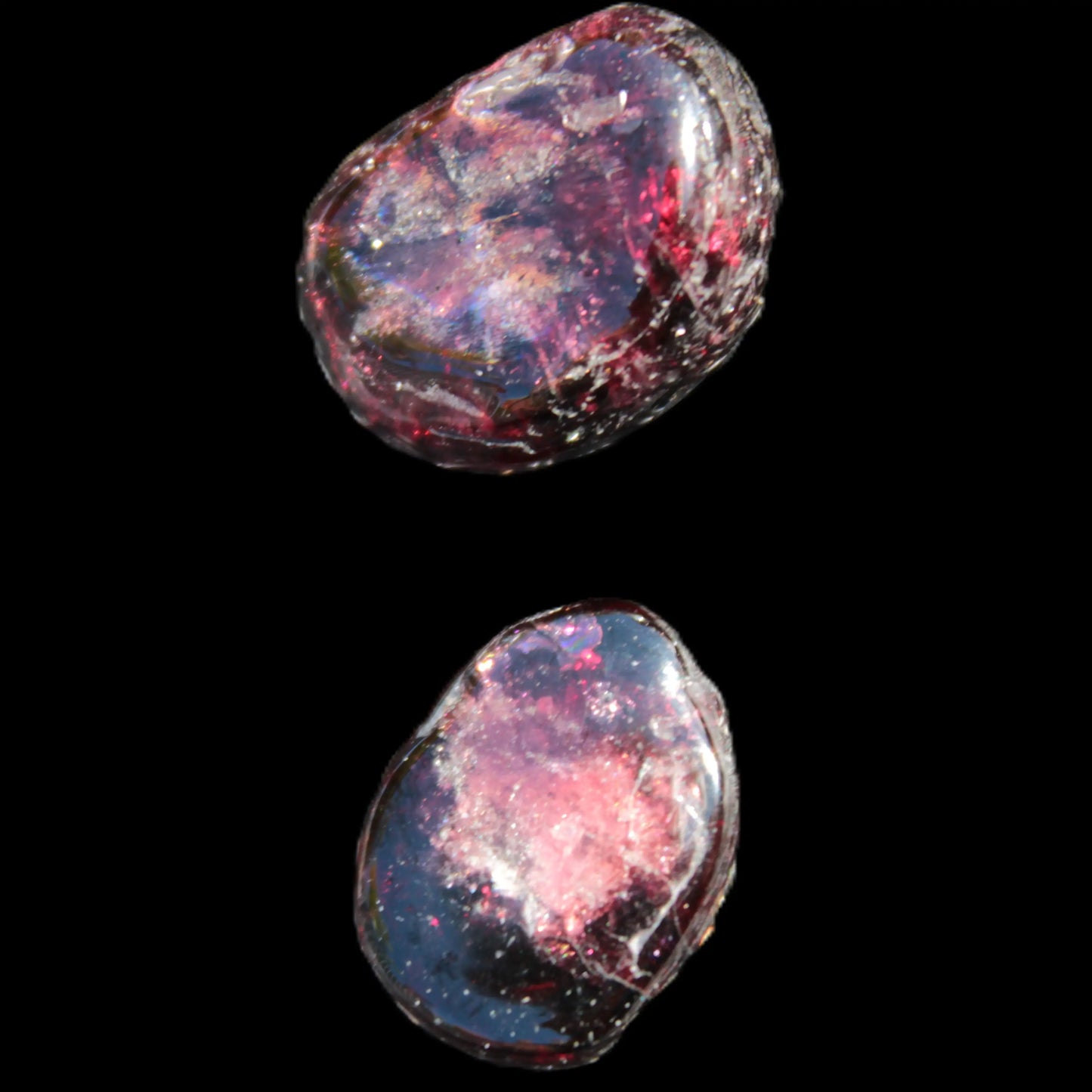 Red Garnet 2 polished crystals 8-10g Rocks and Things