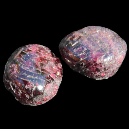 Red Garnet 2 polished crystals 8-10g Rocks and Things